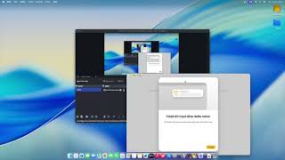 macOS Tahoe New Transparent Dock Effect