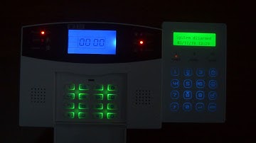 (Earykong) How to use the wireless keyboard with M2B alarm host?