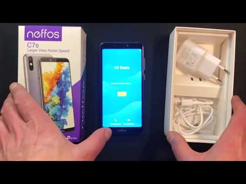 Распаковка TP Link Neffos C7s 2/16GB Grey