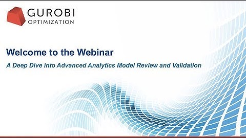 A Deep Dive into Advanced Analytics Model Review and Validation