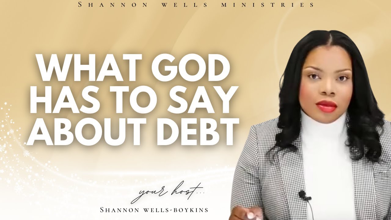 WHAT GOD HAS TO SAY ABOUT DEBT