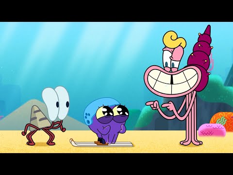 SPORT WITH FRIENDS 🏐 NEW The Adventures of Bernie ⭐️ Zig & Sharko - Cartoons for Kids