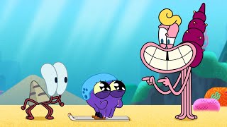 SPORT WITH FRIENDS 🏐 NEW The Adventures of Bernie ⭐️ Zig & Sharko - Cartoons for Kids