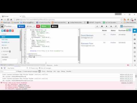 Learn AngularJS x25 Angularjs error handler and log service