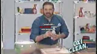 Billy Mays - First OxiClean Commercial (2001)