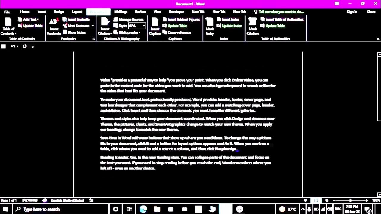 how to add notes in microsoft word YouTube