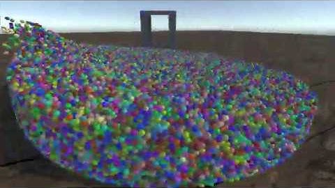 131k sphere to sphere collision in unity