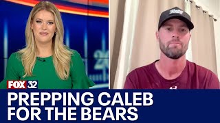 Caleb Williams' QB coach discusses preparing Williams for the Bears