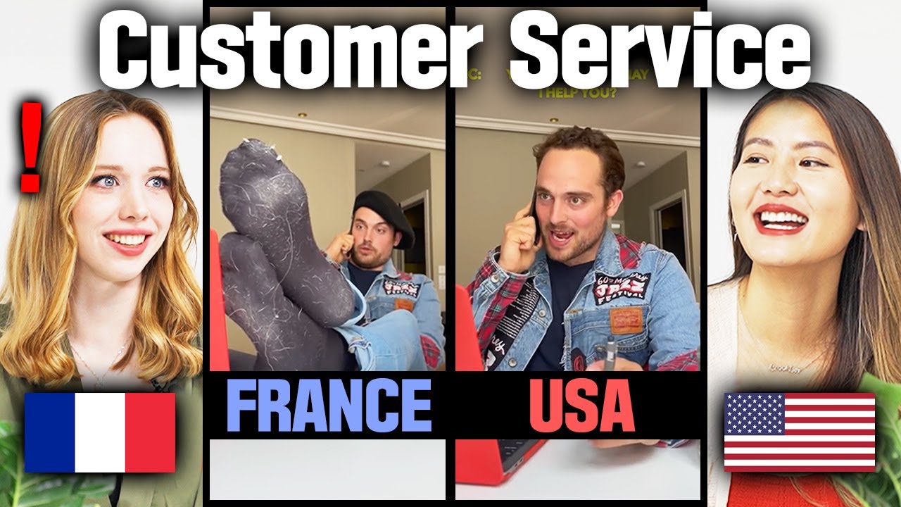French and American React to FRANCE vs  USA!!