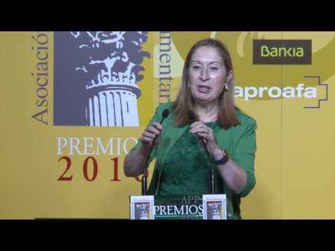 APP. Periodistas Parlamentarios 2016. Discurso Presidenta Congreso