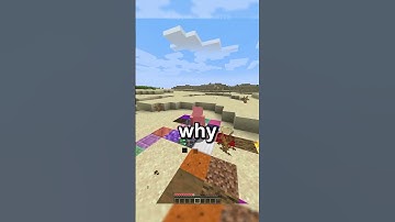 Minecraft, But Random Blocks Spawn When You Walk...