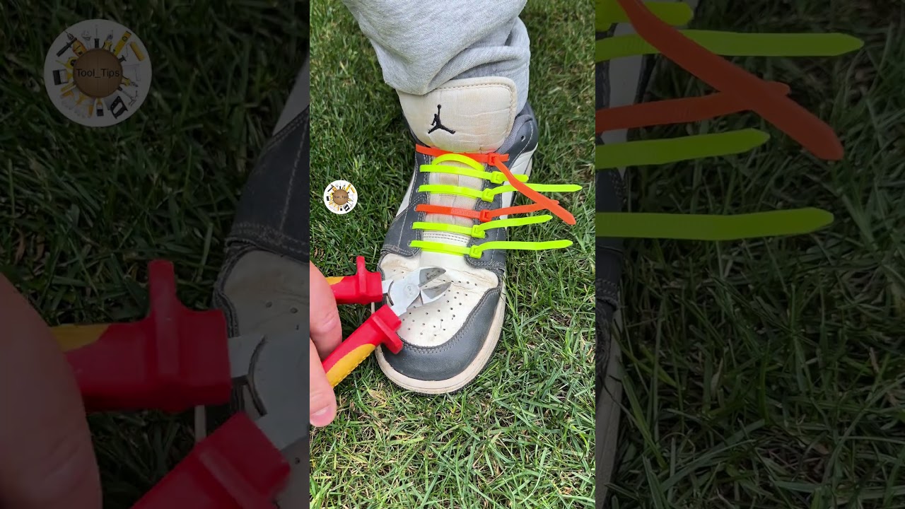 Zip Tie the Shoes