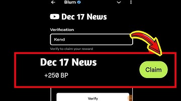 DEC 17 NEWS BLUM VIDEO CODE | DEC 17 NEWS BLUM TODAY VERIFICATION KEYWORD | BLUM CODE