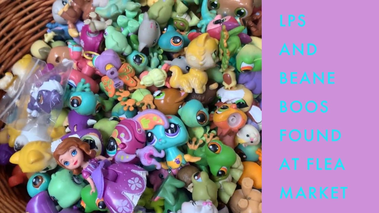 LPS AND BEANIE BOOS FOUND AT FLEA MARKET! YouTube