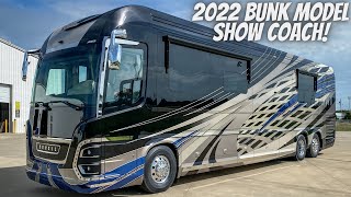 TOUR OF 2022 NEWELL COACH BUNK MODEL WITH 2 BATHS! (COACH #1729)