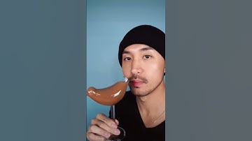 Drinking CHOCOLATE water 🍫