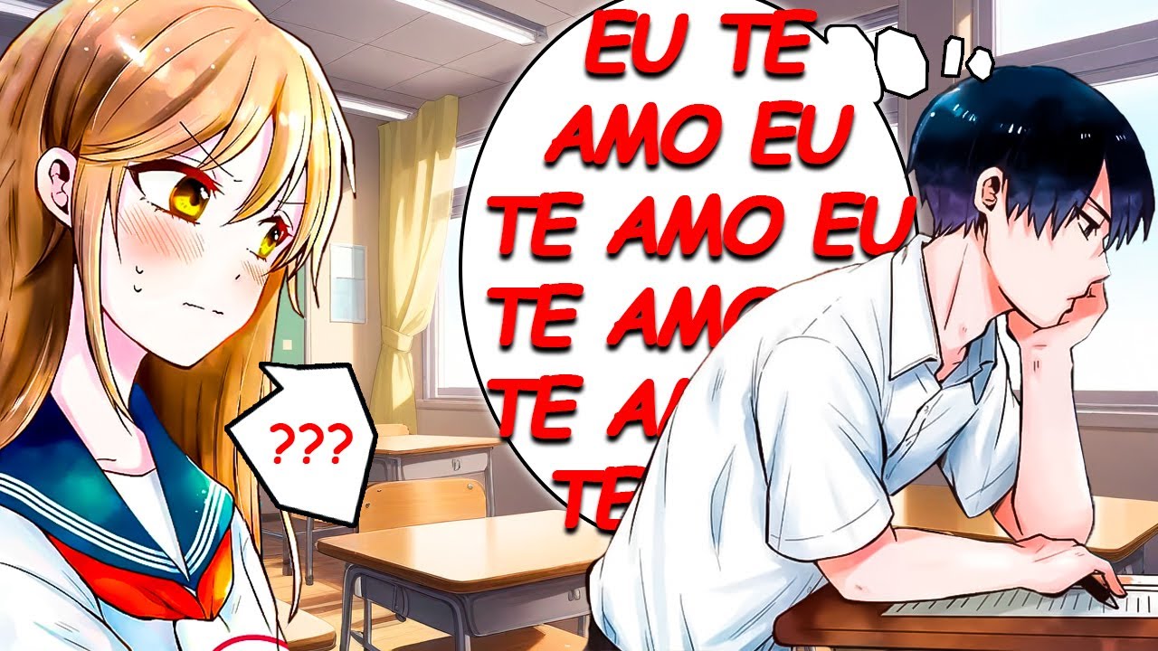 Garota Que Sabe Ler Mentes Descobre Que Seu Colega é Secretamente OBCECADO por Ela! - Manga Recap