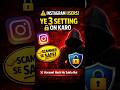 Instagram Hack Hone Se Kaise Bache Ye 3 Setting ON Karo! 2026 #viral #smartphone #onlinesafety
