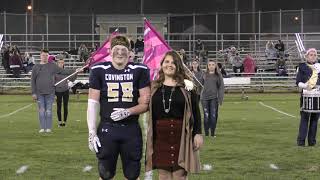 Covington High School Homecoming Ceremony Held Oct. 25, 2019