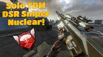 DSR-50 Sniper Nuclear! - Black Ops 2 TDM PC - 1080p 60fps
