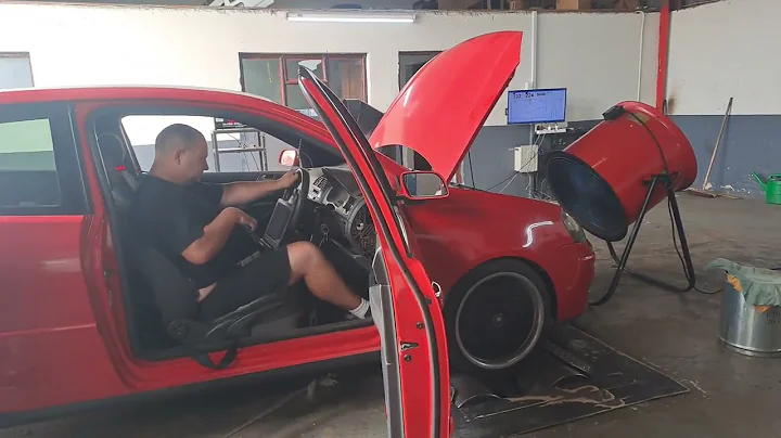   VW polo dyno run @ fullboost performance 