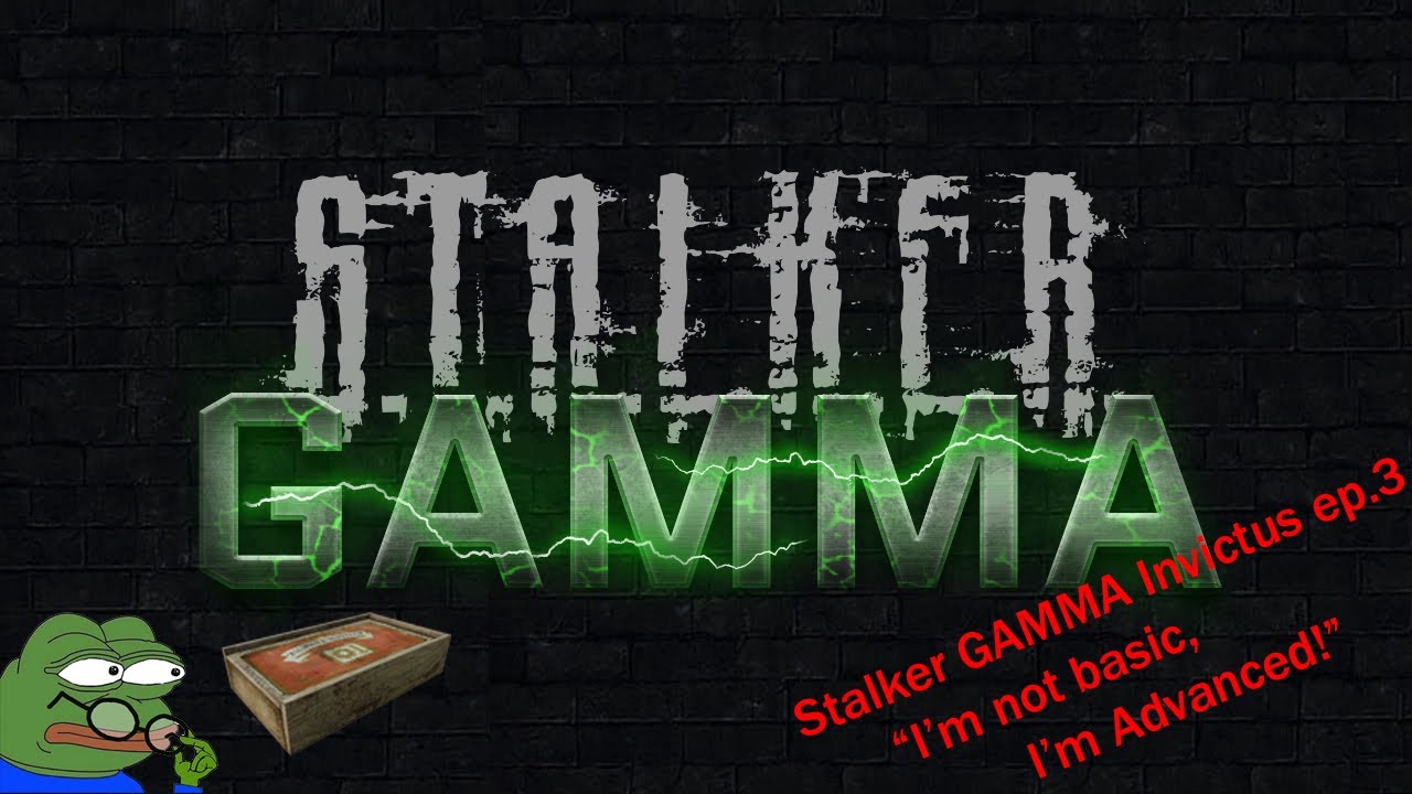 Stalker GAMMA Invictus 'I'm not basic, I'm advanced!' ep.3 - YouTube