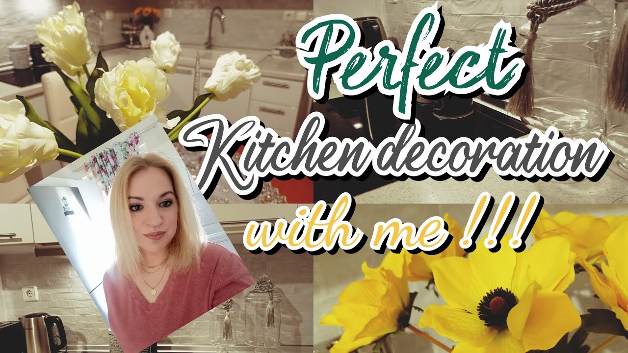 ΝΈΟ😀 ΔΙΑΚΌΣΜΗΣΗ ΚΟΥΖΊΝΑΣ/ΑΠΛΈΣ ΙΔΈΕΣ ΜΕ ΌΤΙ ΈΧΟΥΜΕ ΣΤΟ ΣΠΊΤΙ 🏡 kitchen summer decoration with me 🏡❤