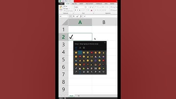 How to Use Emojis in Excel Cells 😎📈💡
