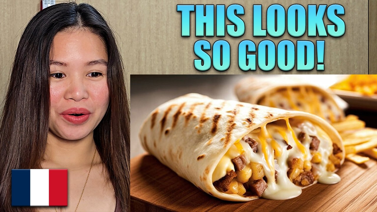 Реакция американки на французские тако — гордость Франции в мире фаст-фуда!