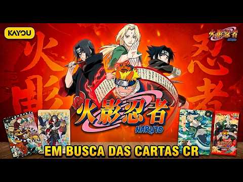 Abrindo a Segunda Box de Cartas Naruto T2W9! CR HUNT!! | Kayou