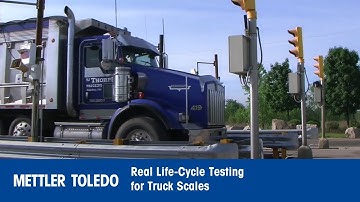 Real Life-Cycle Testing for Truck Scales - METTLER TOLEDO Industrial - en
