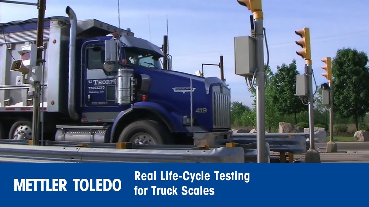 Real Life-Cycle Testing for Truck Scales - METTLER TOLEDO Industrial - en