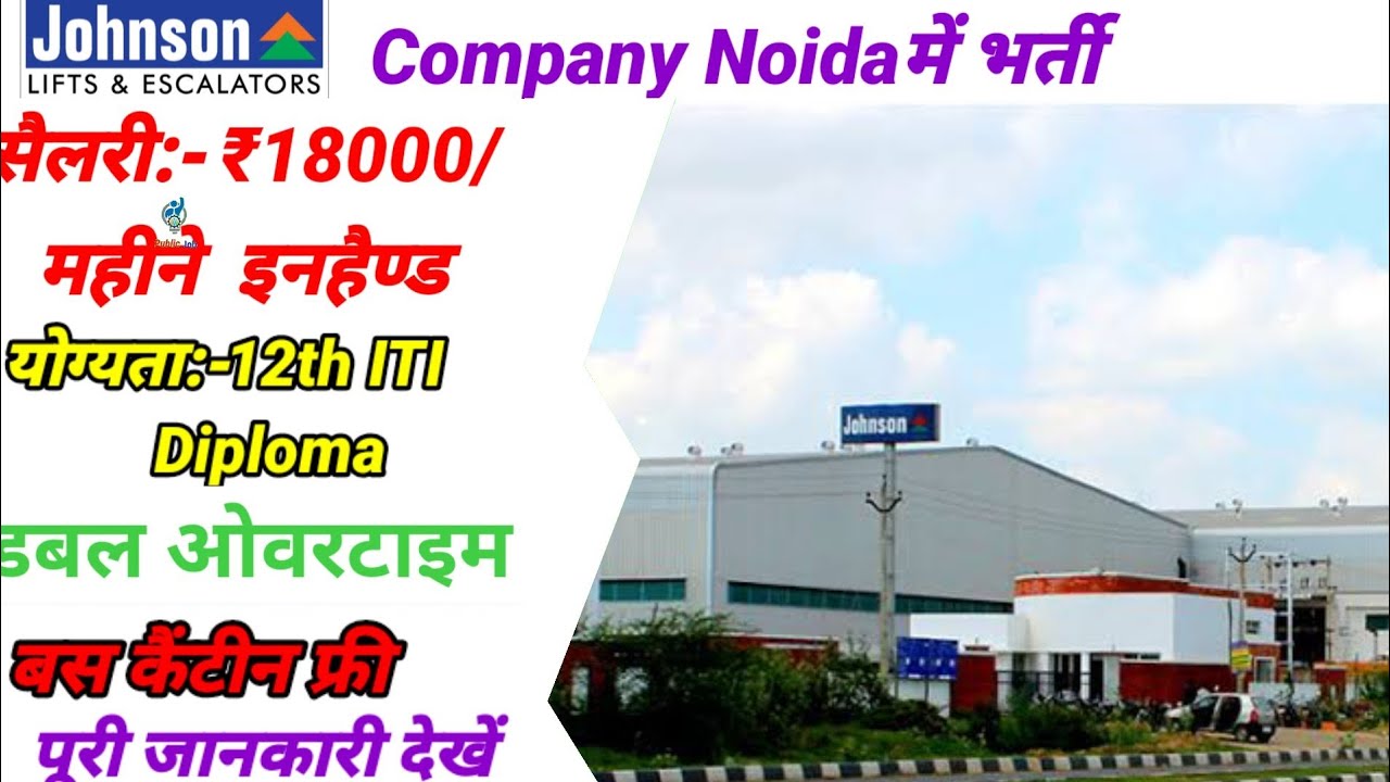 Latest permanent job vacancy| noida job vacancy today|iti campus placement 2022 | job in noida