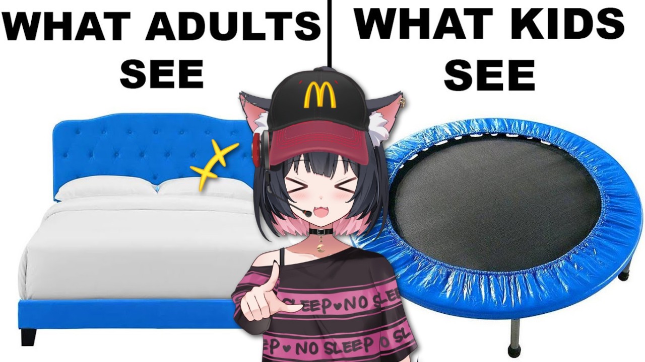 Reacting to Adults vs Kids Memes