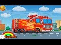 Cuci Mobil Truk Pemadam Kebakaran dan Truk Trailer Game Review - Duploku