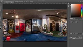 Como remover o tripé da foto 360º usando Photoshop CC 2018