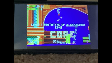 Sonic 1 Prototype EP 3: Sparkling Zone