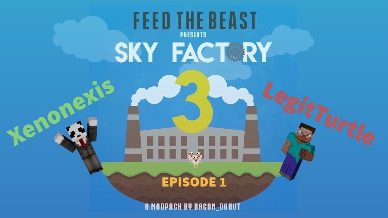 Modded Minecraft: Sky Factory 3 Episode 1 - YouTube