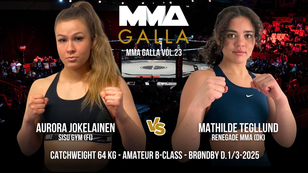 Aurora Jokelainen (Sisu Gym (FI)) Vs. Mathilde Tegllund (Renegade MMA (DK))