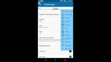 Floating Apps 4.5: Improved floating menu!