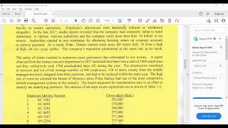 HR ACCOUNTING REVISION 1   Turnover Rate, Absentee Rate