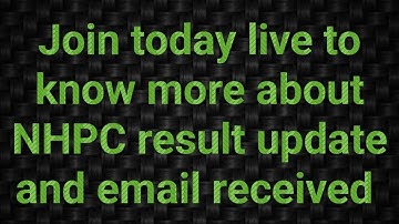Day-28 NHPC Result Update, Kab tak aa sakta hai nhpc ka result #nhpcexam #admitcard2025