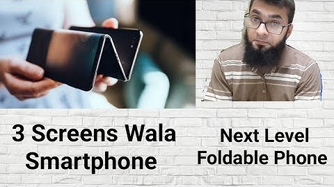 TCL Triple Screens Foldable Smartphone