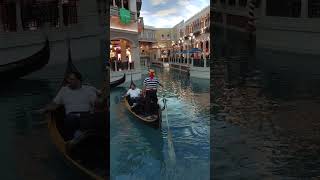 Góndola en Hotel Temática Venecia 🥳 Las Vegas 🥳 #alejandrojacome #lasvegas #venecia