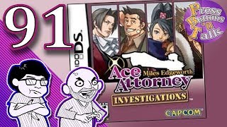 Ace Attorney Investigations: Miles Edgeworth, Ep. 91: What's Pez? - Press Buttons 'n Talk