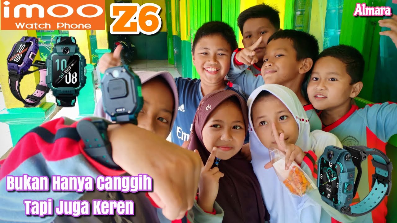 Drama Anak⌚Alma Pamer IMOO Z6 Terbaru Bikin Heboh Semua Teman Sekolah🛍️Kado Ulang Tahun Dari Ibu