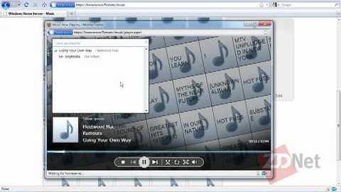 Windows Home Server 7360 "Vail" Remote Access UI