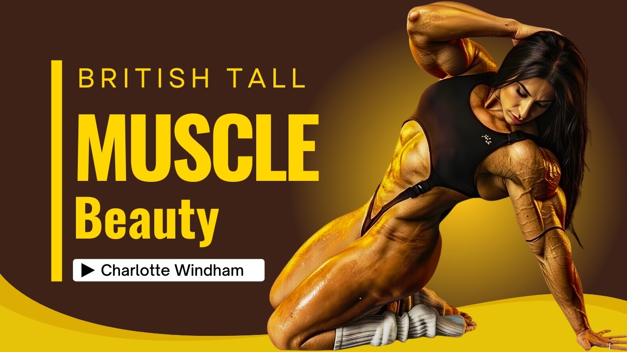 Шарлотта Уиндхэм: высокая британская красавица с накачанными мышцами | Преображение из худощавой ...