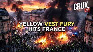 LIVE | French Student Protests Escalate as Yellow Vests Join Unrest, Shops Shut Amid Looting Fears