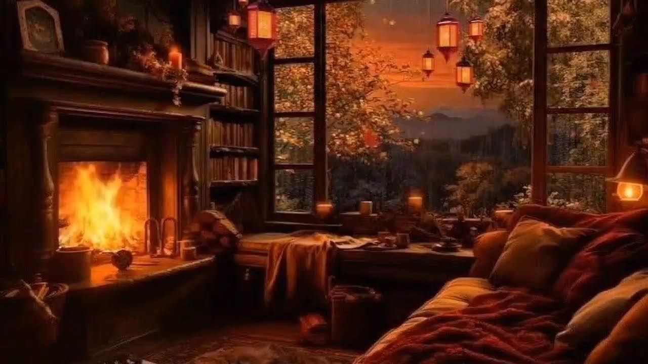 The Cozy Winter Retreat (Snow & Bonfire)